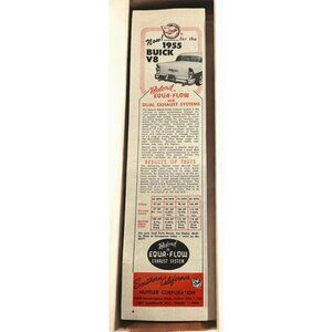 Belond Equa-Flow Exhaust System Vtg Print Ad 1950s Southern California Muffler